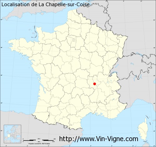 Carte de La Chapelle-sur-Coise
